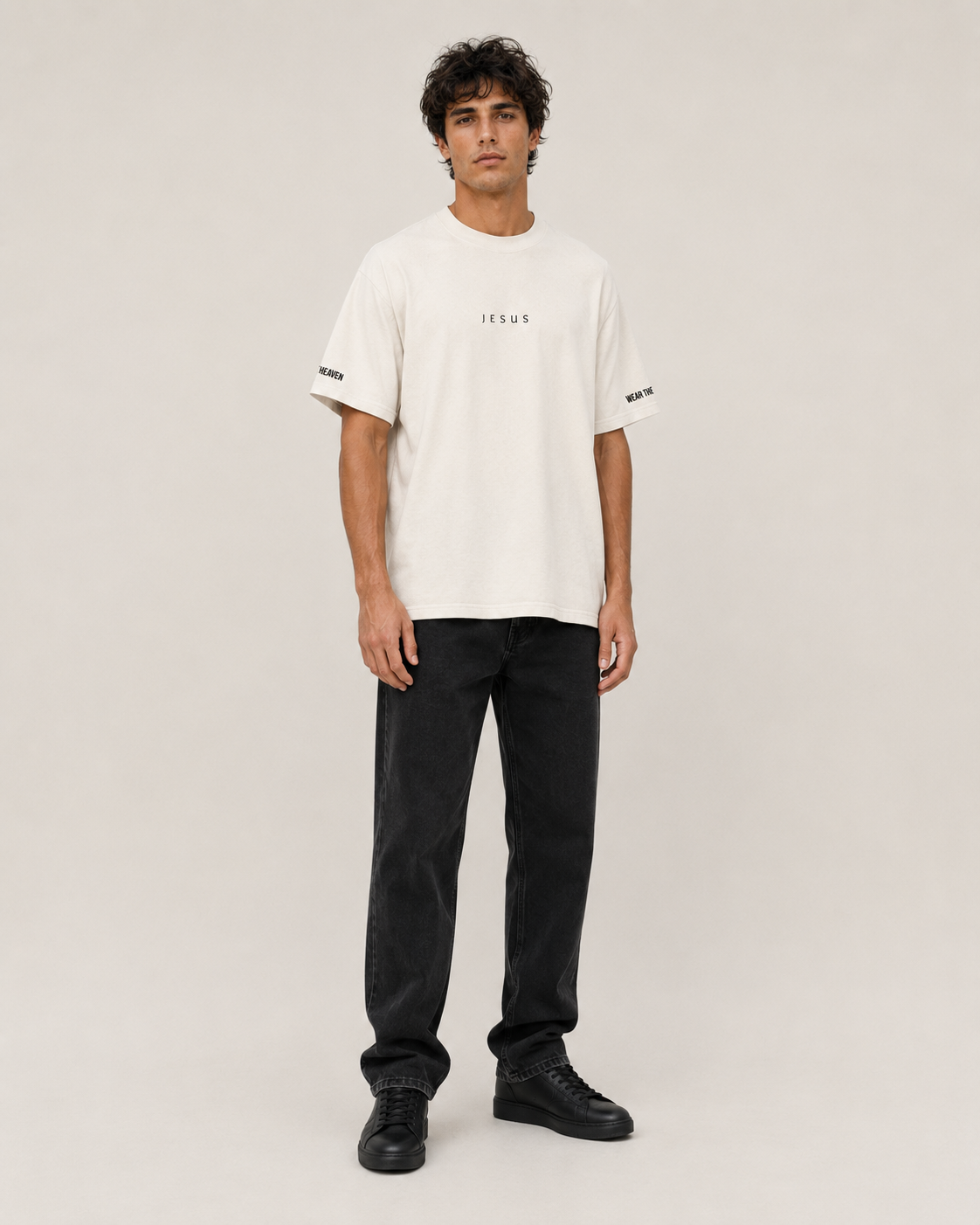 Shroud of Turin Oversized Tee