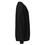 Black sweatshirt on a white background
