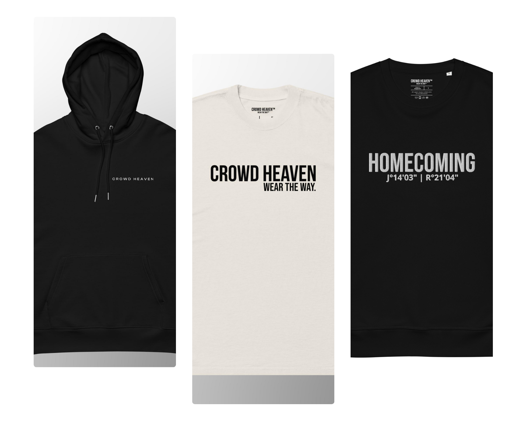 Crowd Heaven product lineup