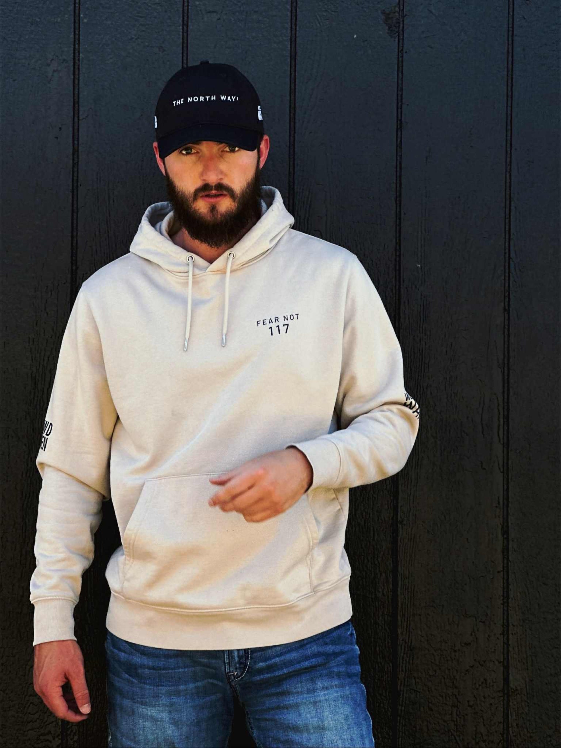 Crowd Heaven hoodie and hat worn in real life