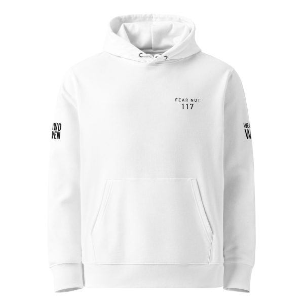 FEAR NOT 117 Organic Hoodie - Image 5